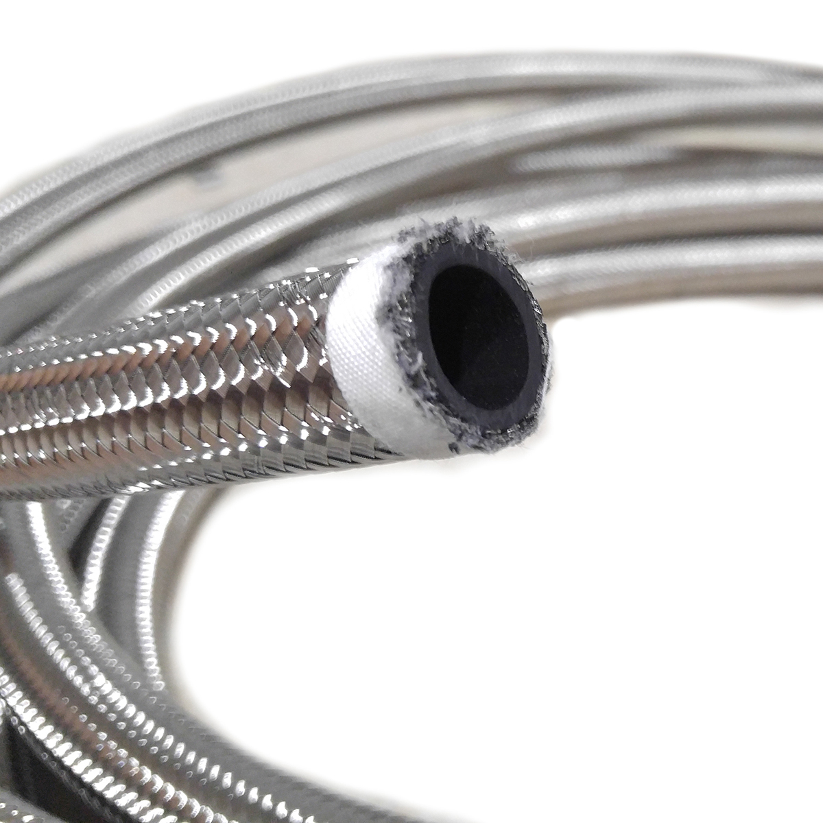 Stainless Steel Braided Hose (10 Foot Roll)