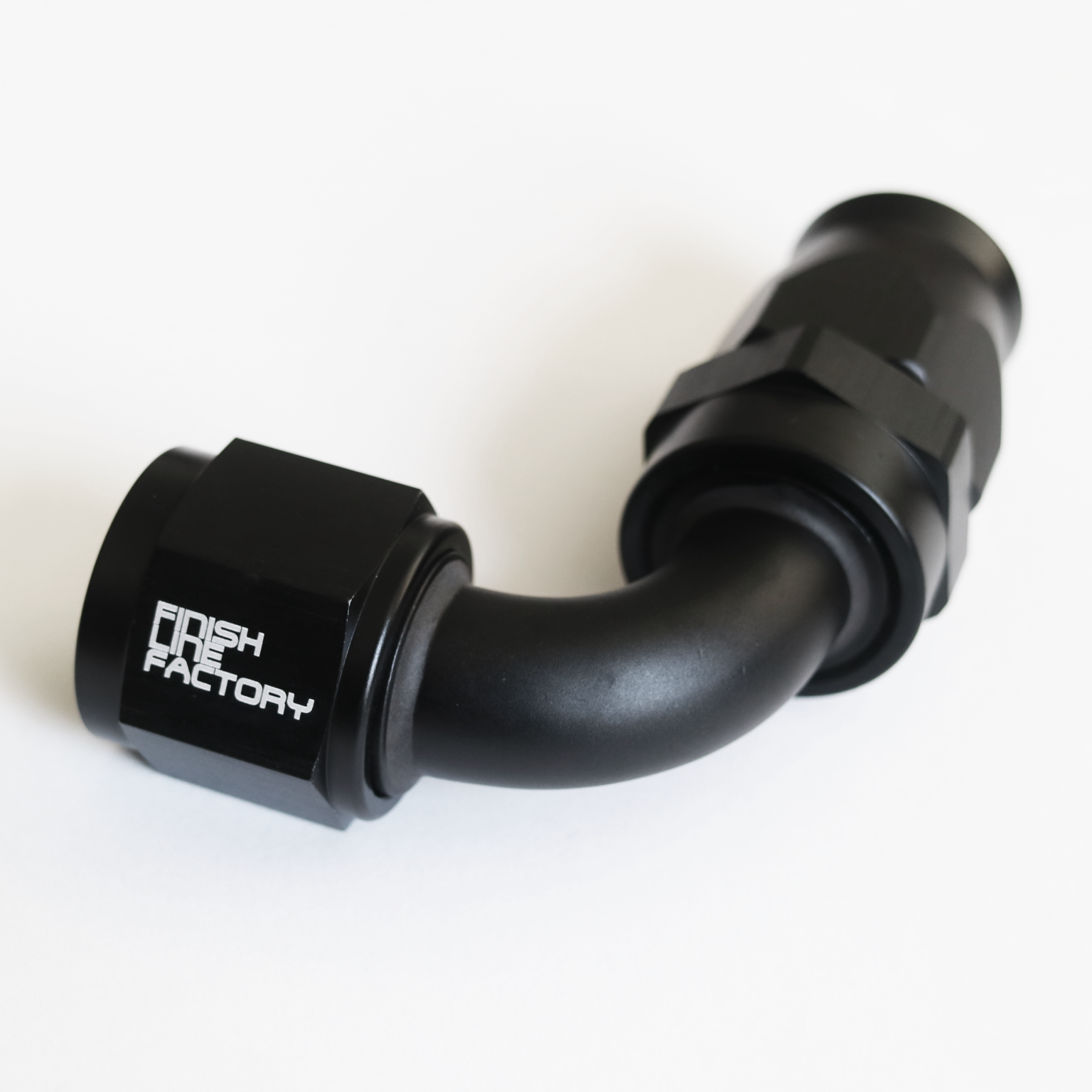 LokoCar 2Pcs 10AN 90° PTFE Hose End Fittings – Black Anodized, 1 Year Warranty