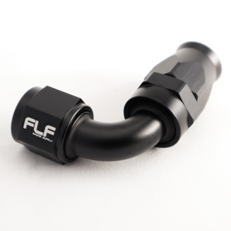 PTFE Hose End - 90 Degree AN