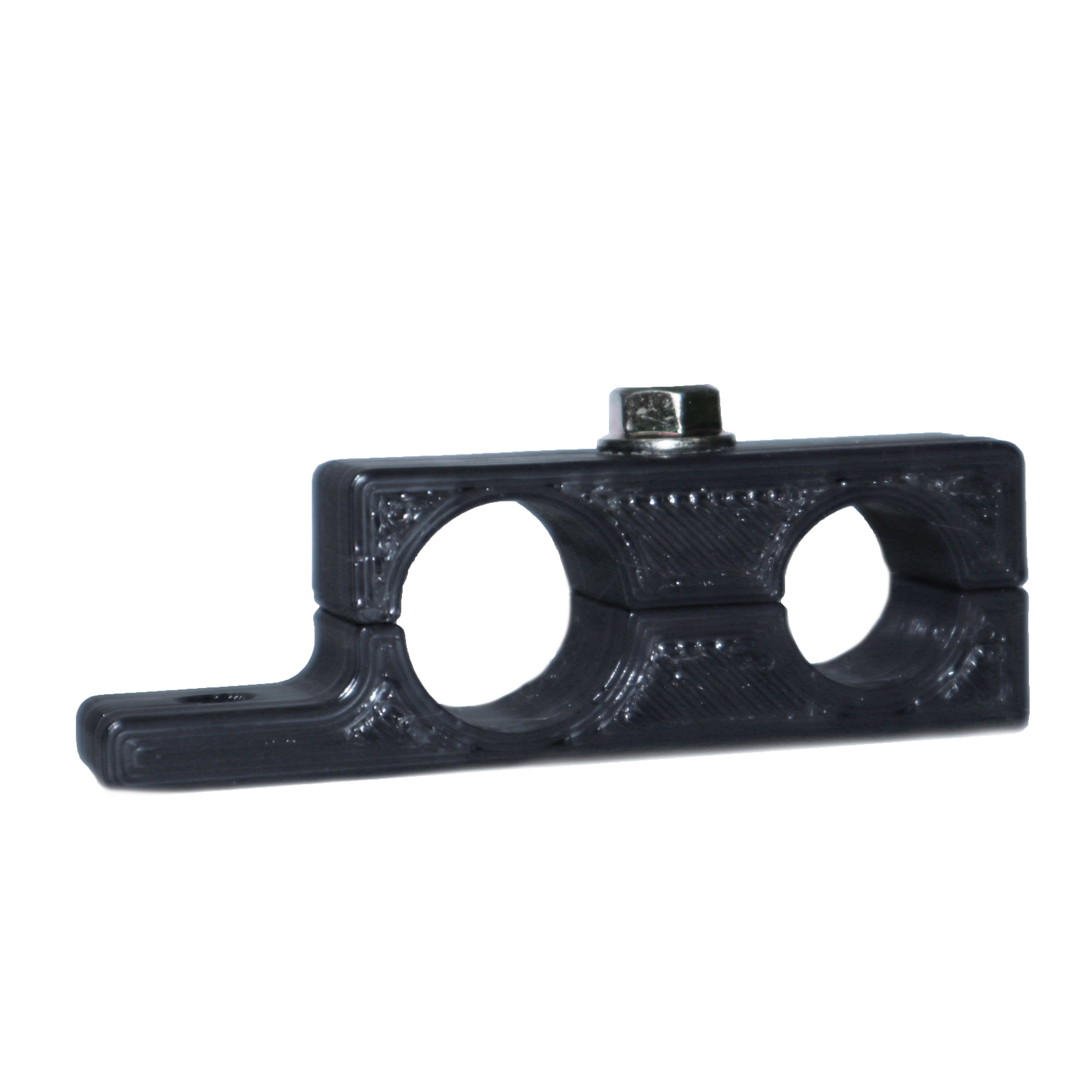 thumbnail interactive-video image 1 of Mountable Dual Hose Separator – 17mm For NYL-8AN – Finish Line Factory CLAMP-MDHS-17MM 1 of 3
