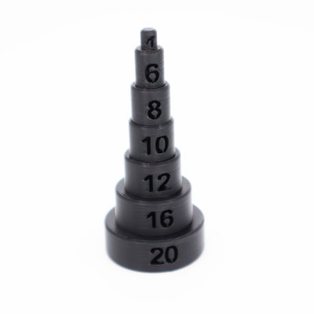Hose ID Stepped Gauge